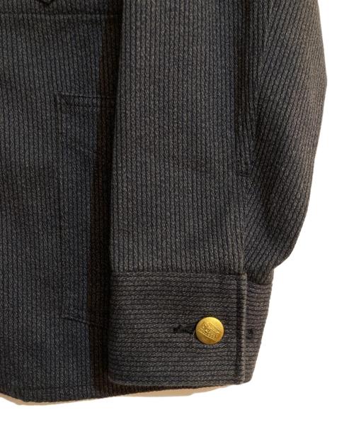 DAPPER'S（ダッパーズ）DAPPER'S (ダッパーズ) Classical Railroader Coverall Jacket ブラック サイズ:38の古着・服飾アイテム