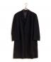 House of Scotland（ハウス・オブ・スコットランド）の古着「100％カシミヤロングチェスターコート」｜ブラック