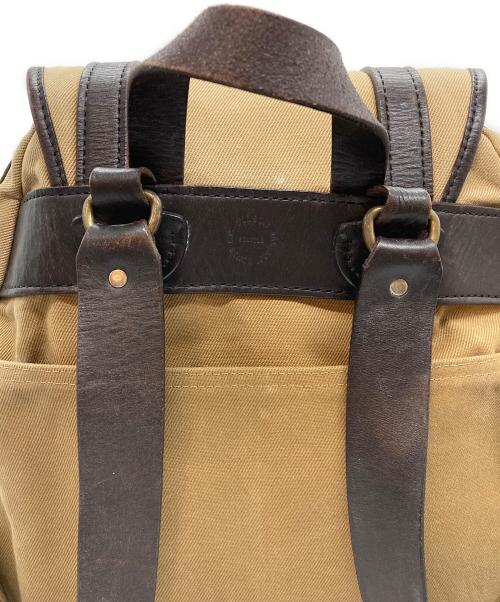 FILSON（フィルソン）FILSON (フィルソン) ラギットツイルリュック ブラウンの古着・服飾アイテム