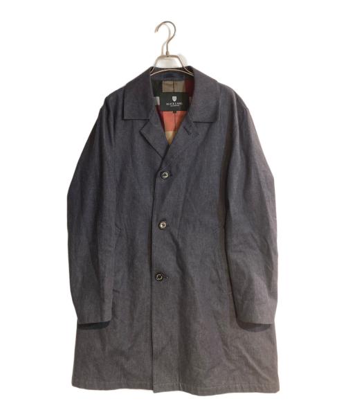 BLACK LABEL CRESTBRIDGE（ブラックレーベル クレストブリッジ）BLACK LABEL CRESTBRIDGE (ブラックレーベル クレストブリッジ) チェスターコート ネイビー サイズ:Ｌの古着・服飾アイテム