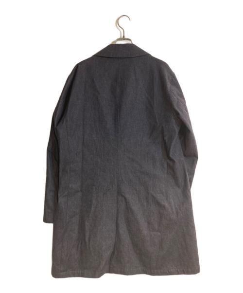 BLACK LABEL CRESTBRIDGE（ブラックレーベル クレストブリッジ）BLACK LABEL CRESTBRIDGE (ブラックレーベル クレストブリッジ) チェスターコート ネイビー サイズ:Ｌの古着・服飾アイテム