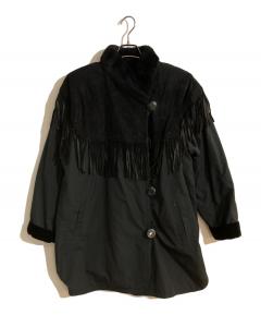 中古・古着通販】ZUCCA (ズッカ) ウールスタジャン グリーン サイズ:M
