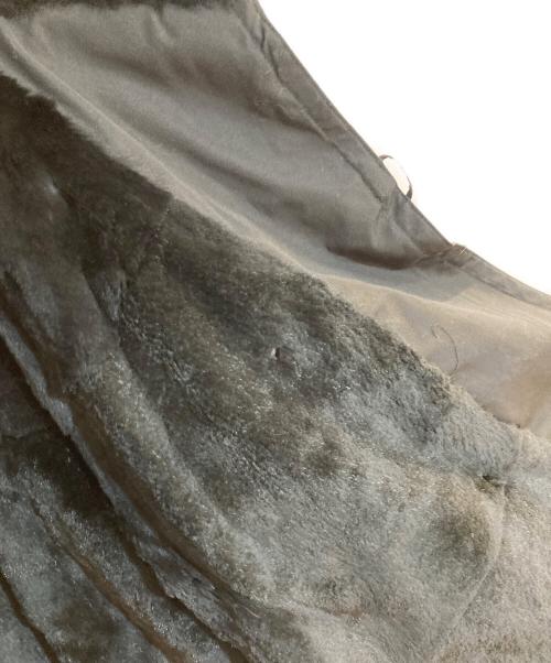 Yves Saint Laurent fourrures（イヴ・サンローラン・フルーレス）Yves Saint Laurent fourrures (イヴ・サンローラン・フルーレス) フリンジムートンオールドジャケット ブラック サイズ:Ｍの古着・服飾アイテム