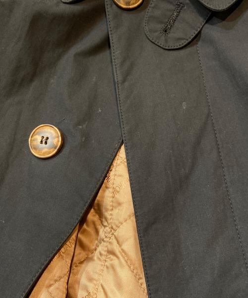 GIORGIO ARMANI（ジョルジョアルマーニ）GIORGIO ARMANI (ジョルジョアルマーニ) キルティングライナーステンカラーコート ブラック サイズ:不明の古着・服飾アイテム