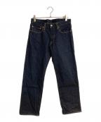 KOJIMA GENESコジマジーンズ）の古着「15oz SELVEDGE STRIGHT DENIM/セルビッチストレートデニム」｜インディゴ