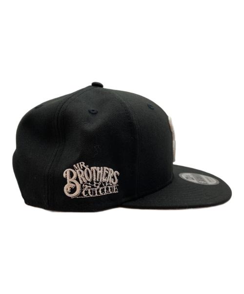 New Era（ニューエラ）New Era (ニューエラ) MR.BROTHERS CUT CLUB (ミスターブラザーズカットクラブ) スナップバックベースボールキャップ ブラック サイズ:不明の古着・服飾アイテム