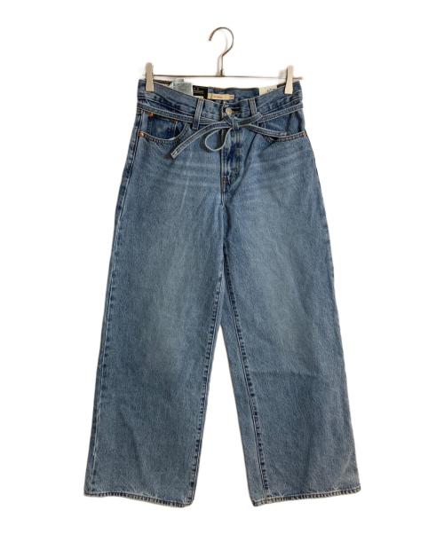 LEVI'S PReMIUM（リーバイス プレミアム）LEVI'S PReMIUM (リーバイス プレミアム) バギーデニムパンツ スカイブルー サイズ:25 未使用品の古着・服飾アイテム
