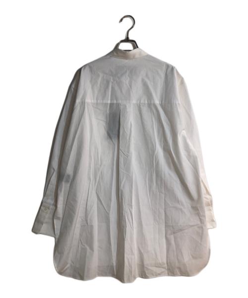 CHAOS GENTLEMAN LADY（カオス ジェントルマン レディ）CHAOS GENTLEMAN LADY (カオス ジェントルマン レディ) ボーイフレンドシャツ ホワイト サイズ:FREE 未使用品の古着・服飾アイテム