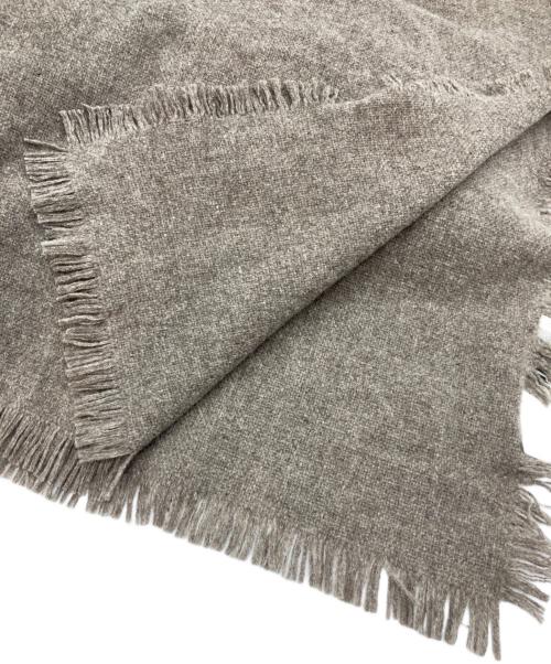 ASAUCE MELER（アソースメレ）ASAUCE MELER (アソースメレ) Chaos (カオス) 別注ウルトラファインラム ミニバスケットストール ブラウンの古着・服飾アイテム