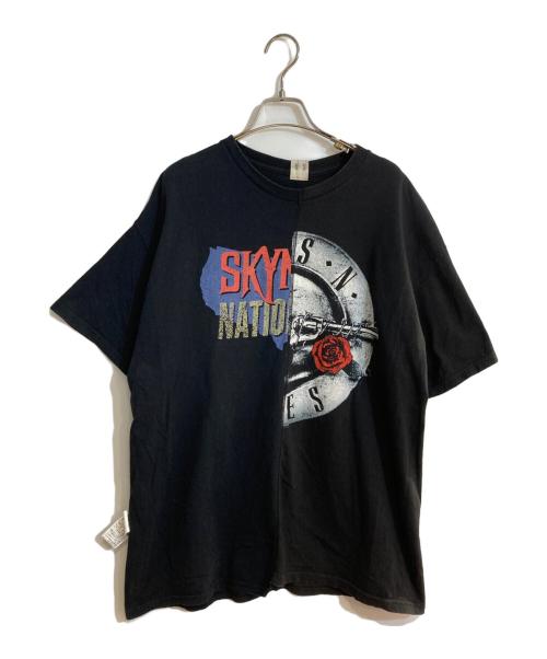 77circa（ナナナナサーカ）77circa (ナナナナサーカ) Curensology (カレンソロジー) 別注リメイクTシャツ ブラック サイズ:XLの古着・服飾アイテム