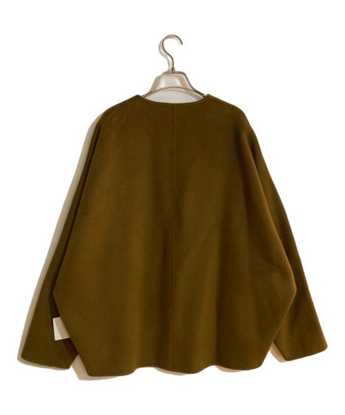 Curensology（カレンソロジー）Curensology (カレンソロジー) カシミヤショートコート ブラウン サイズ:FREEの古着・服飾アイテム