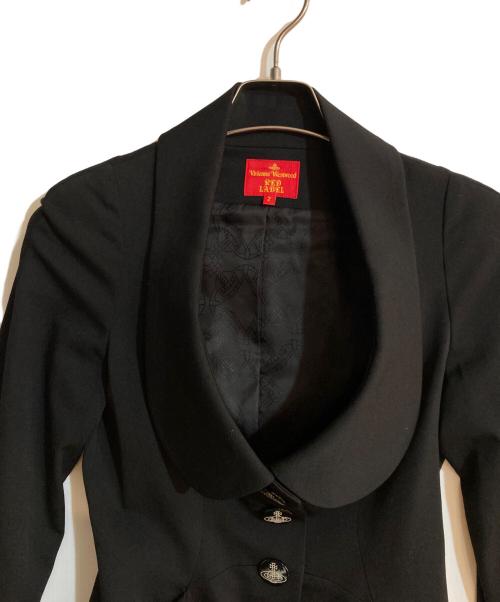 Vivienne Westwood RED LABEL（ヴィヴィアンウエストウッドレッドレーベル）Vivienne Westwood RED LABEL (ヴィヴィアンウエストウッドレッドレーベル) 変形アンダーバストジャケット ブラック サイズ:2の古着・服飾アイテム