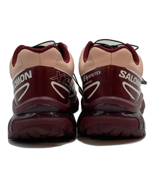 SALOMON（サロモン）SALOMON (サロモン) XT-6 GTX ボルドー×ピンク サイズ:24.5㎝の古着・服飾アイテム