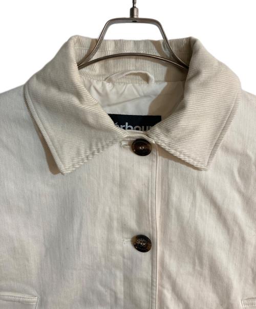 Barbour（バブアー）Barbour (バブアー) Abbey カジュアルジャケット ホワイト サイズ:10の古着・服飾アイテム