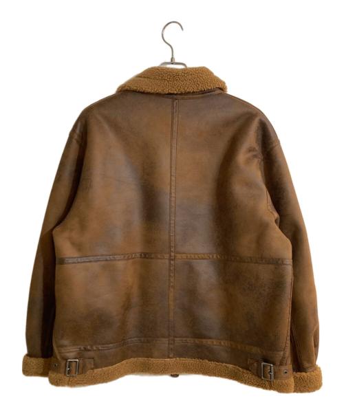 JOURNAL STANDARD（ジャーナルスタンダード）JOURNAL STANDARD (ジャーナルスタンダード) フェイクムートン B3 ブラウン サイズ:Ｌの古着・服飾アイテム