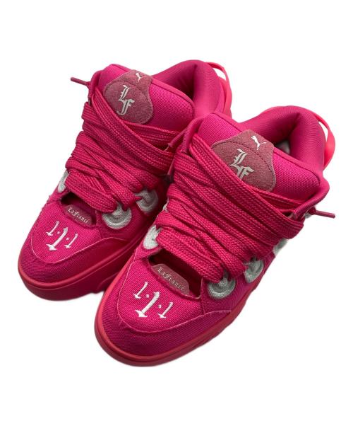 PUMA（プーマ）PUMA (プーマ) lafrance CARPET GLOWING PINK-GLACIAL GRAY ショッキングピンク サイズ:29cmの古着・服飾アイテム