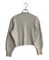 ANAYI (アナイ) コットンポリエステルビジューカーディガン グレー サイズ:38：9000円