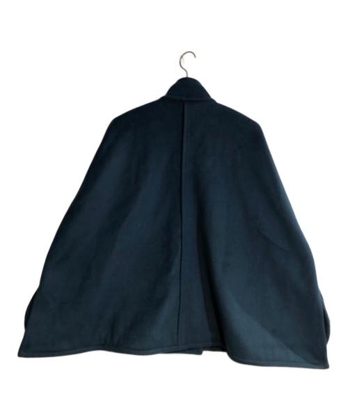 UNOF（ユノフ）UNOF (ユノフ) ウールコート ブルー サイズ:FREEの古着・服飾アイテム