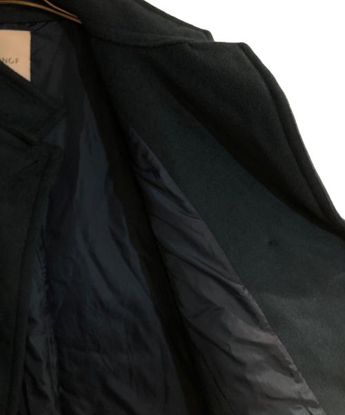 UNOF（ユノフ）UNOF (ユノフ) ウールコート ブルー サイズ:FREEの古着・服飾アイテム