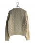 PEREGRINE (ペレグリン) ケーブルニット ベージュ サイズ:Ｍ：8000円
