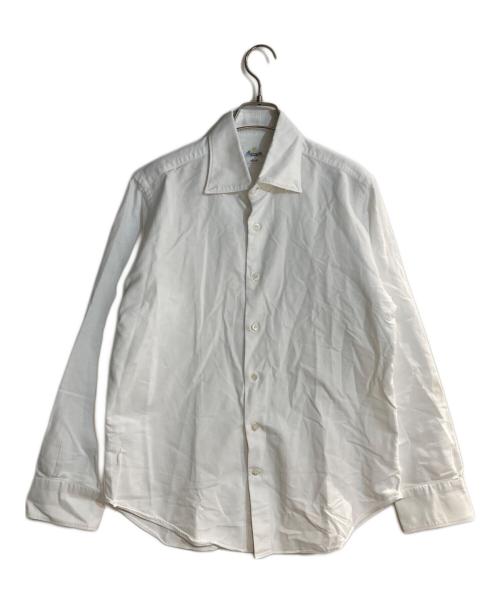 giannetto（ジャンネット）giannetto (ジャンネット) ホリゾンタルカラーBDオックスフォードシャツ ホワイト サイズ:42の古着・服飾アイテム