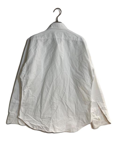 giannetto（ジャンネット）giannetto (ジャンネット) ホリゾンタルカラーBDオックスフォードシャツ ホワイト サイズ:42の古着・服飾アイテム