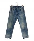 POLO RALPH LAURENポロ・ラルフローレン）の古着「ヘリテージストレート ジーンズ」｜ブルー