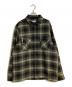 WAX LONDON（ワックスロンドン）の古着「WHITING OVERSHIRT | HUTTON CHECK」｜ブラック
