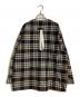 GOODNEIGHBORS SHIRTS (グッドネイバーズシャツ) チェックノーカラージャケット ブラック サイズ:不明：17000円