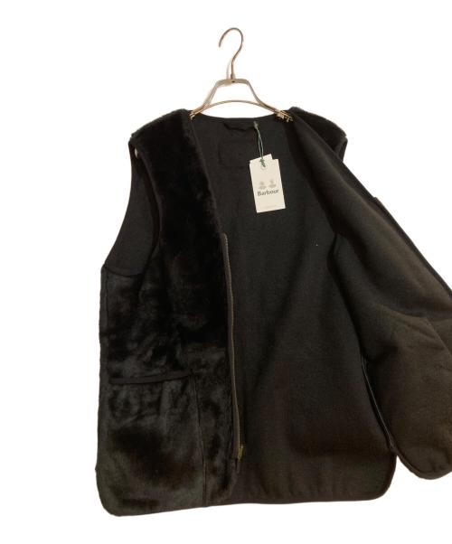Barbour（バブアー）Barbour (バブアー) フロントジップ ファー ライナー ブラック サイズ:40 未使用品の古着・服飾アイテム