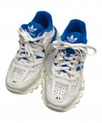 adidas×BALENCIAGAアディダス×バレンシアガ）の古着「Track Forum レザーローカットスニーカー」｜ホワイト