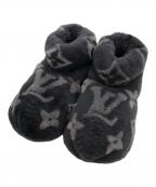 LOUIS VUITTONルイ ヴィトン）の古着「24SS フットプリントアンクルブーツ」｜ノワール