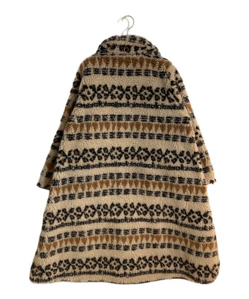 77circa（ナナナナサーカ）77circa (ナナナナサーカ) リバーシブルボアコート ブラウン サイズ:不明の古着・服飾アイテム