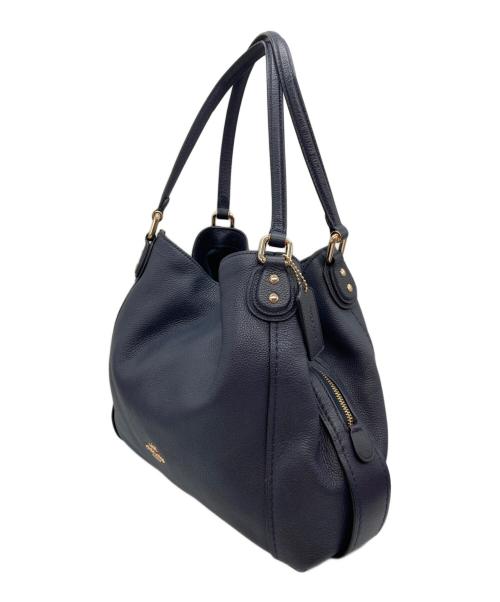 COACH（コーチ）COACH (コーチ) イーディーショルダーバッグ ネイビーの古着・服飾アイテム
