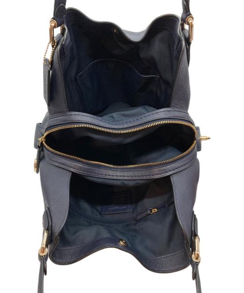 COACH（コーチ）COACH (コーチ) イーディーショルダーバッグ ネイビーの古着・服飾アイテム