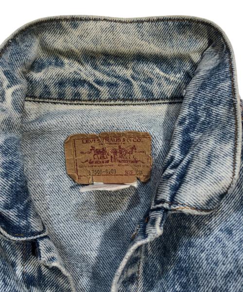 LEVI'S（リーバイス）LEVI'S (リーバイス) ケミカルウォッシュデニムトラッカージャケット インディゴ サイズ:XLの古着・服飾アイテム