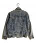 LEVI'S (リーバイス) ケミカルウォッシュデニムトラッカージャケット インディゴ サイズ:XL：8000円
