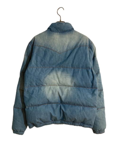 Ron Herman（ロンハーマン）Ron Herman (ロンハーマン) コンチョボタン デニムダウンジャケット インディゴ サイズ:Ｌの古着・服飾アイテム