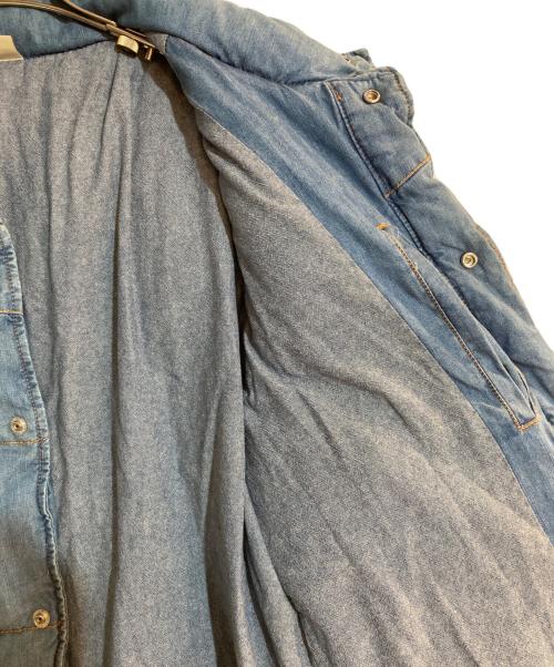 Ron Herman（ロンハーマン）Ron Herman (ロンハーマン) コンチョボタン デニムダウンジャケット インディゴ サイズ:Ｌの古着・服飾アイテム