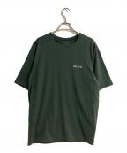 F.C.R.B.エフシーレアルブリストル）の古着「TECH S/S TRAIL TOP」｜グリーン