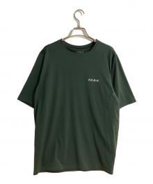 F.C.R.B.（エフシーレアルブリストル）の古着「TECH S/S TRAIL TOP」｜グリーン