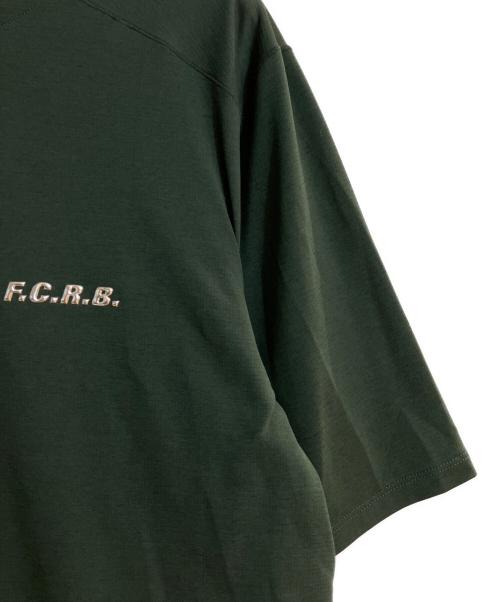 F.C.R.B.（エフシーレアルブリストル）F.C.R.B. (エフシーレアルブリストル) TECH S/S TRAIL TOP グリーン サイズ:Sの古着・服飾アイテム