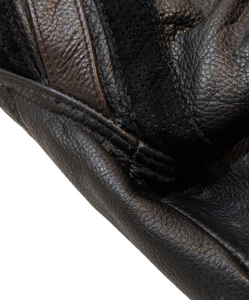 ARMANI EXCHANGE（アルマーニ エクスチェンジ）ARMANI EXCHANGE (アルマーニ エクスチェンジ) レザーライダースジャケット ブラック サイズ:Sの古着・服飾アイテム