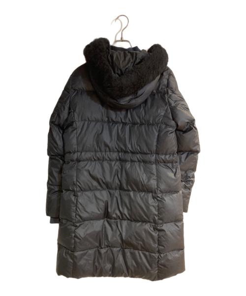 COACH（コーチ）COACH (コーチ) Cロゴ ダウンコート ブラック サイズ:Ｓの古着・服飾アイテム