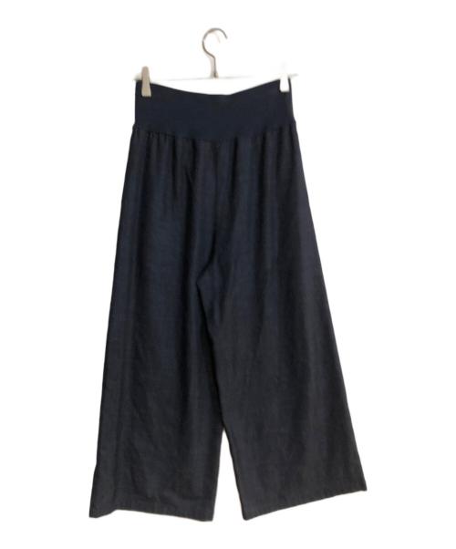 BEARDSLEY（ビアズリー）BEARDSLEY (ビアズリー) マルチウエストリブパンツ ネイビー サイズ:1の古着・服飾アイテム