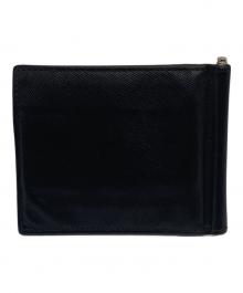 PRADA（プラダ）の古着「サフィアーノマネークリップ」｜ブラック