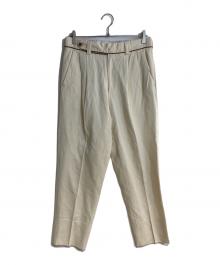 UMIT BENAN（ウミットベナン）の古着「コットンリネングルカトラウザーパンツ」｜ベージュ