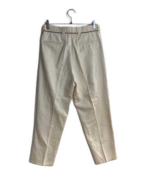 UMIT BENAN（ウミットベナン）UMIT BENAN (ウミットベナン) コットンリネングルカトラウザーパンツ ベージュ サイズ:46の古着・服飾アイテム