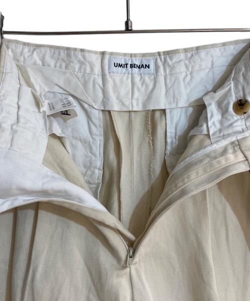 UMIT BENAN（ウミットベナン）UMIT BENAN (ウミットベナン) コットンリネングルカトラウザーパンツ ベージュ サイズ:46の古着・服飾アイテム