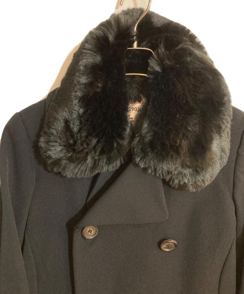 PRADA SPORTS（プラダスポーツ）PRADA SPORTS (プラダスポーツ) ファー付コート ブラック サイズ:40の古着・服飾アイテム